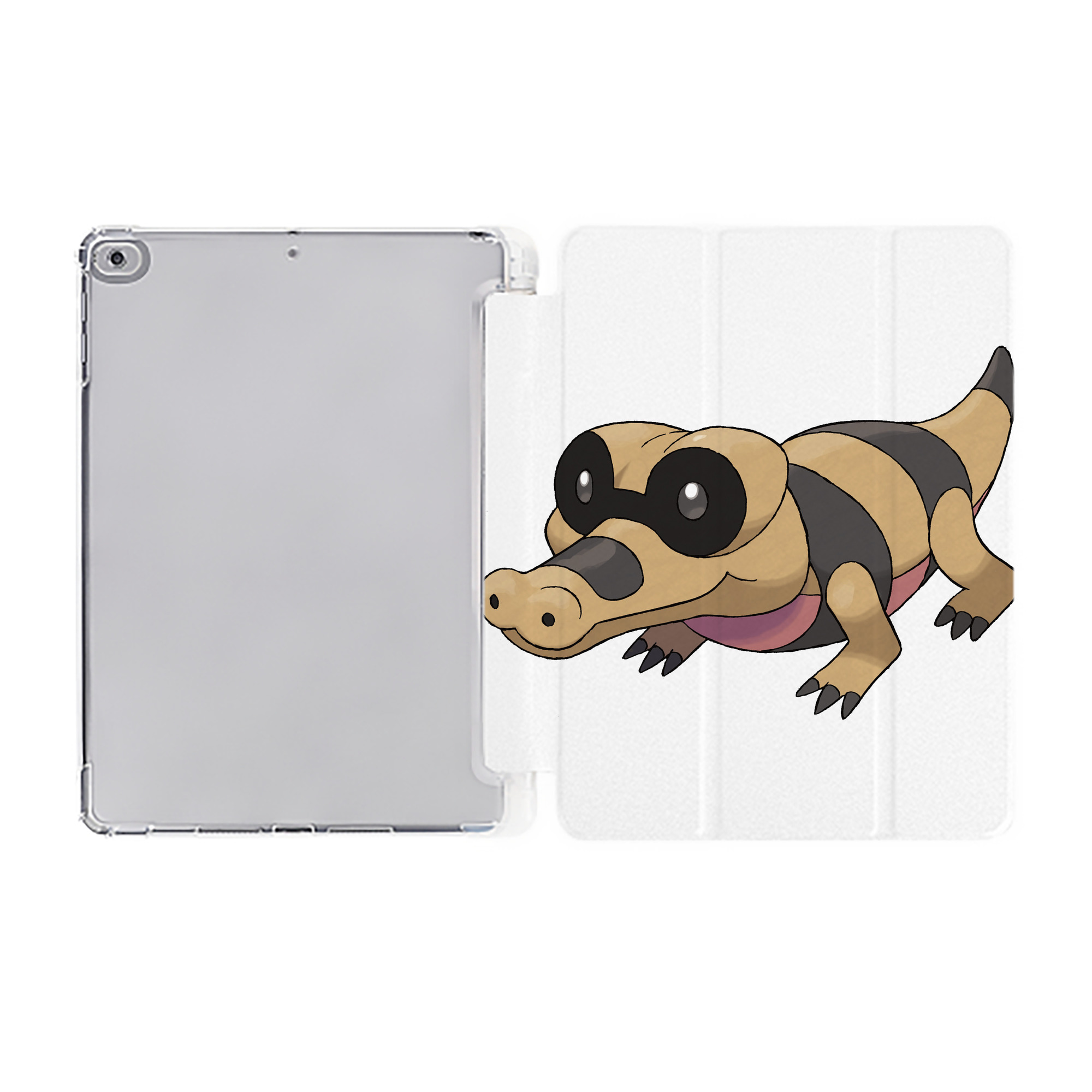 （画像用） ポケットモンスター Pokémon IPad ケース ペン収納付き 三つ折りスタンド PUレザー×シリコン 対応機種9.5/10.5/10.9インチ